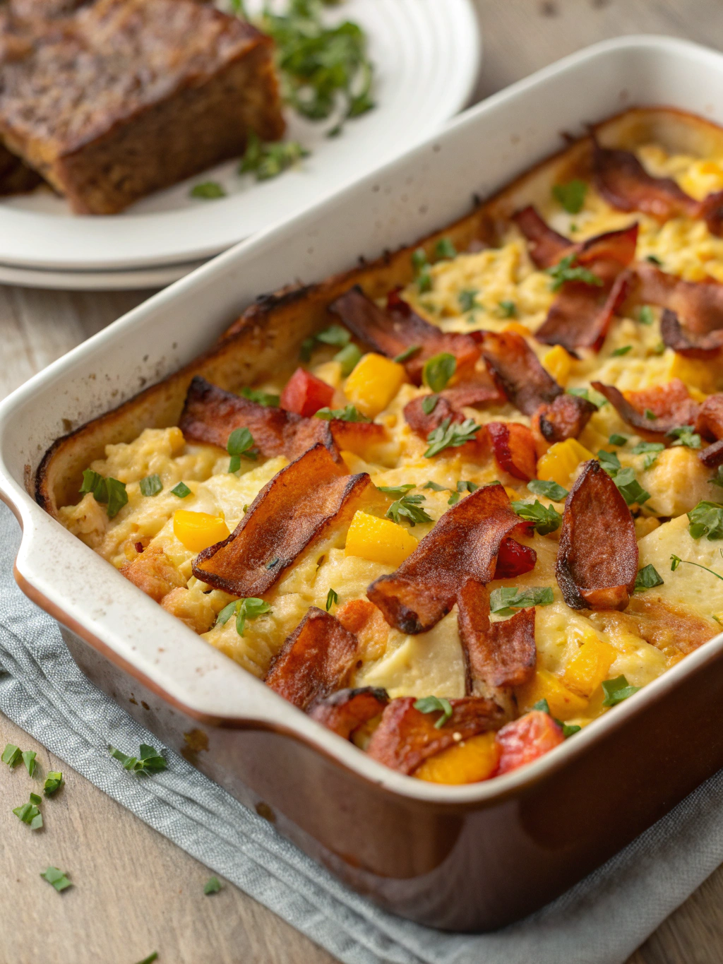 Perfect Bacon & Egg Breakfast Casserole (Weekend Brunch Star!)