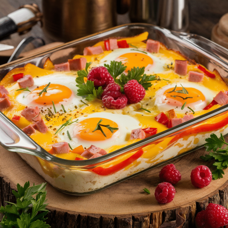 Perfect Breakfast Egg Casserole (Meal Prep Champion!)