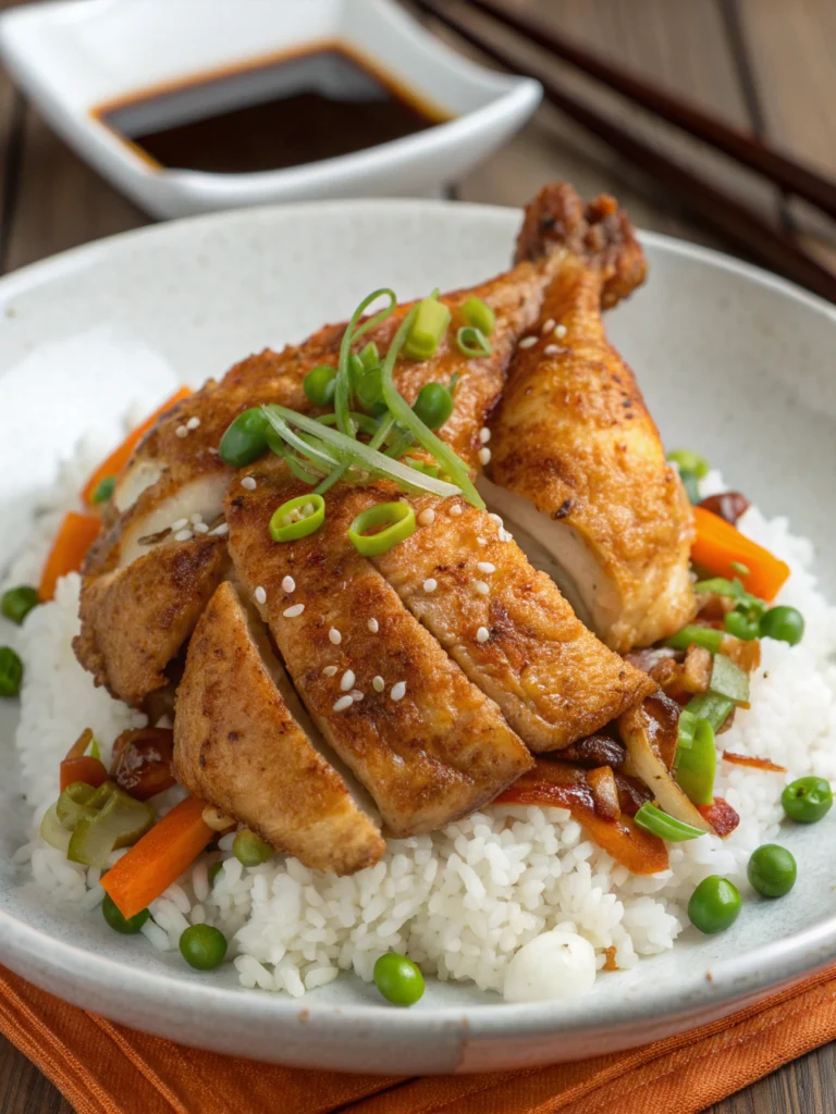 Perfect Chicken Over Rice (Restaurant-Quality at Home!)