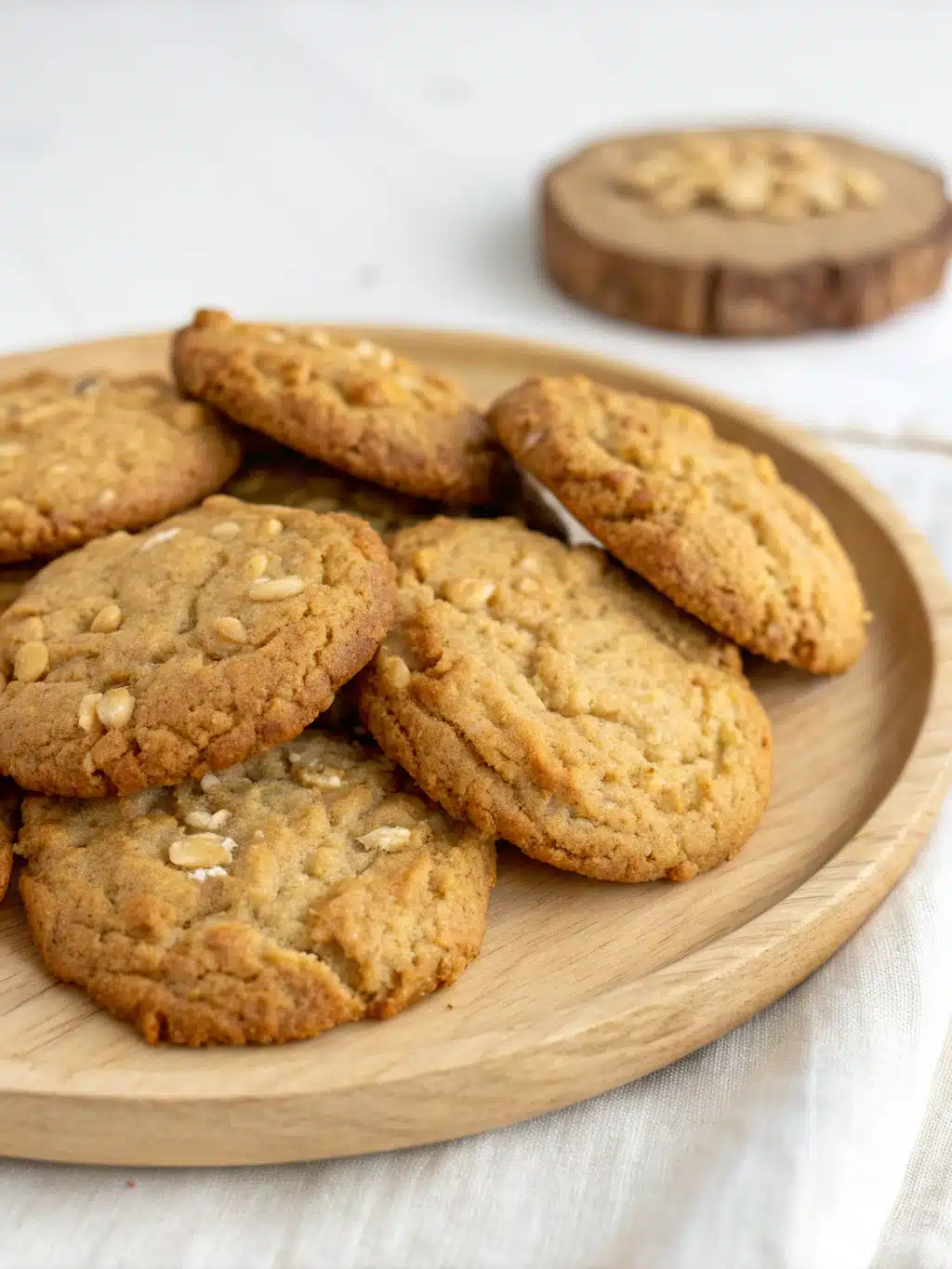 Perfect Peanut Butter Oat Cookies (No Flour Needed!)