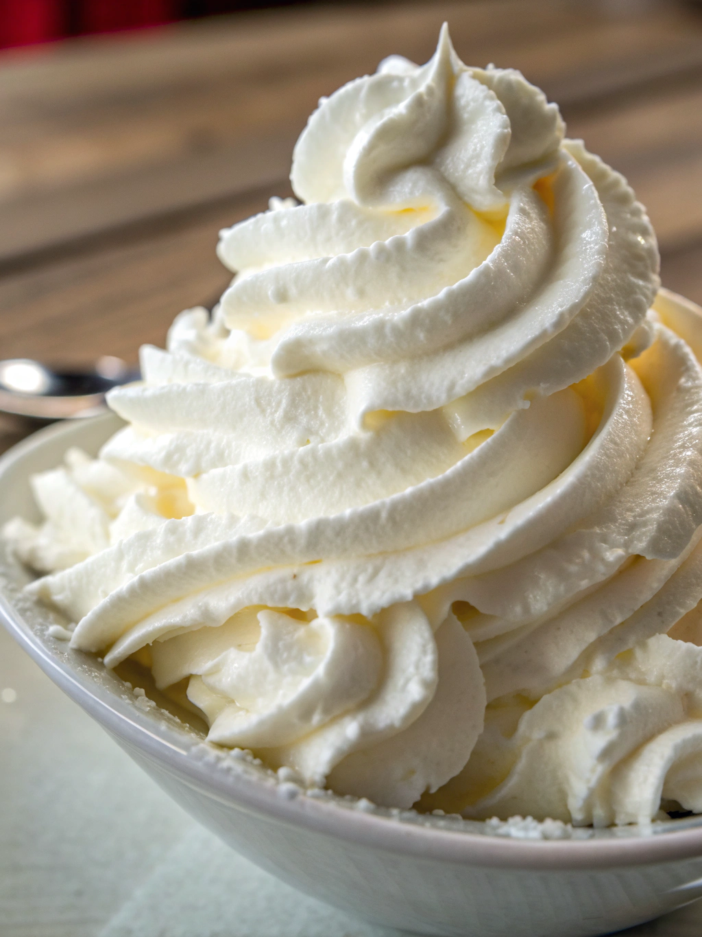 Perfect Stabilized Whipped Cream (Holds Shape For Days!)