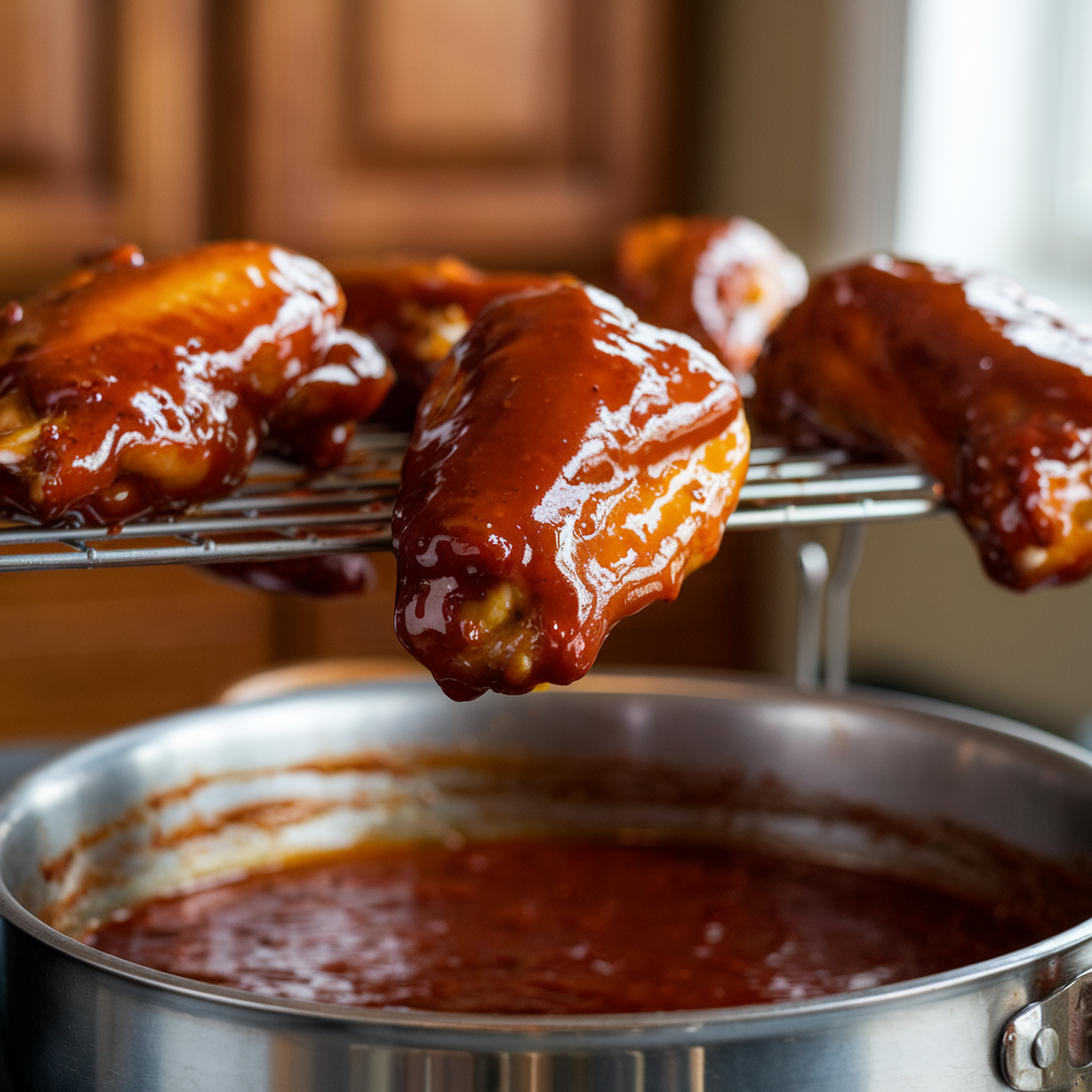 Quick Barbecue Wings