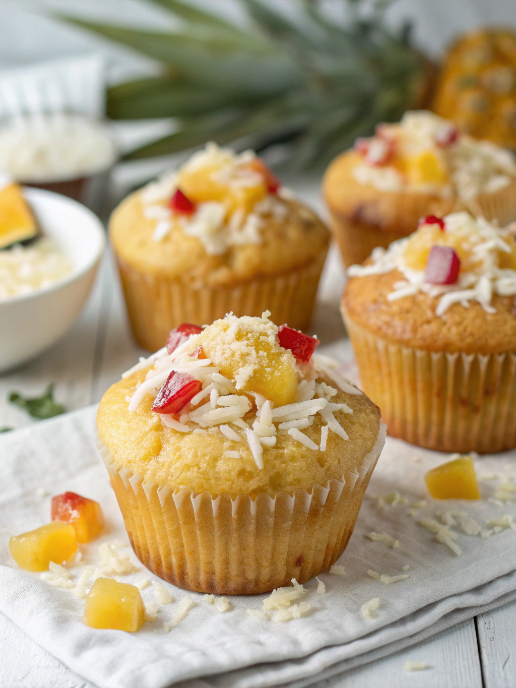 Tropical Pina Colada Muffins (Better Than Bakery-Bought!)