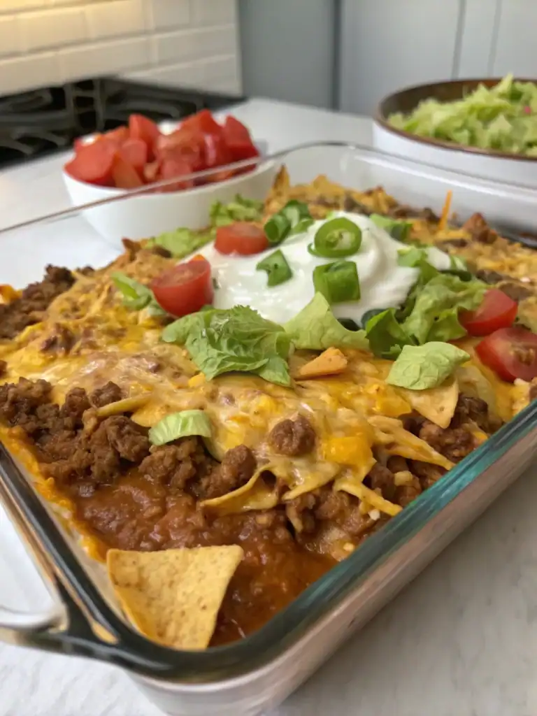 Ultimate Cheesy Taco Casserole (Family Favorite in 30 Min!)