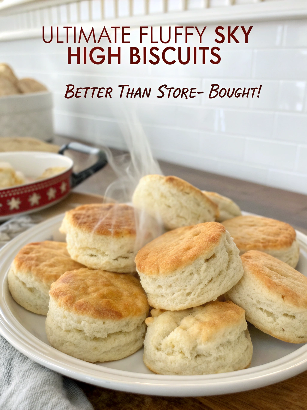 Ultimate Fluffy Sky High Biscuits (Better Than Store-Bought!)