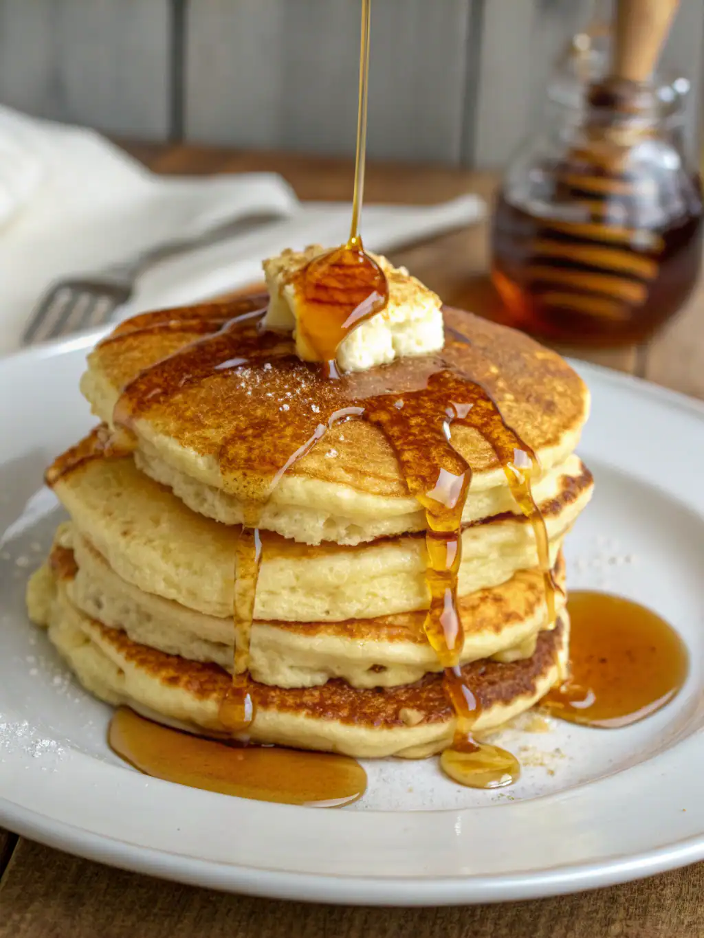 Ultimate Gold Rush Pancakes (Dripping with Maple Goodness!)