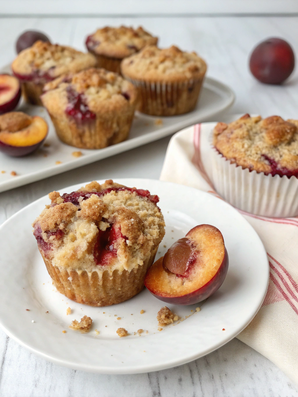 Ultimate Plum Muffins with Cinnamon Crumble (Bursting with Flavor!)