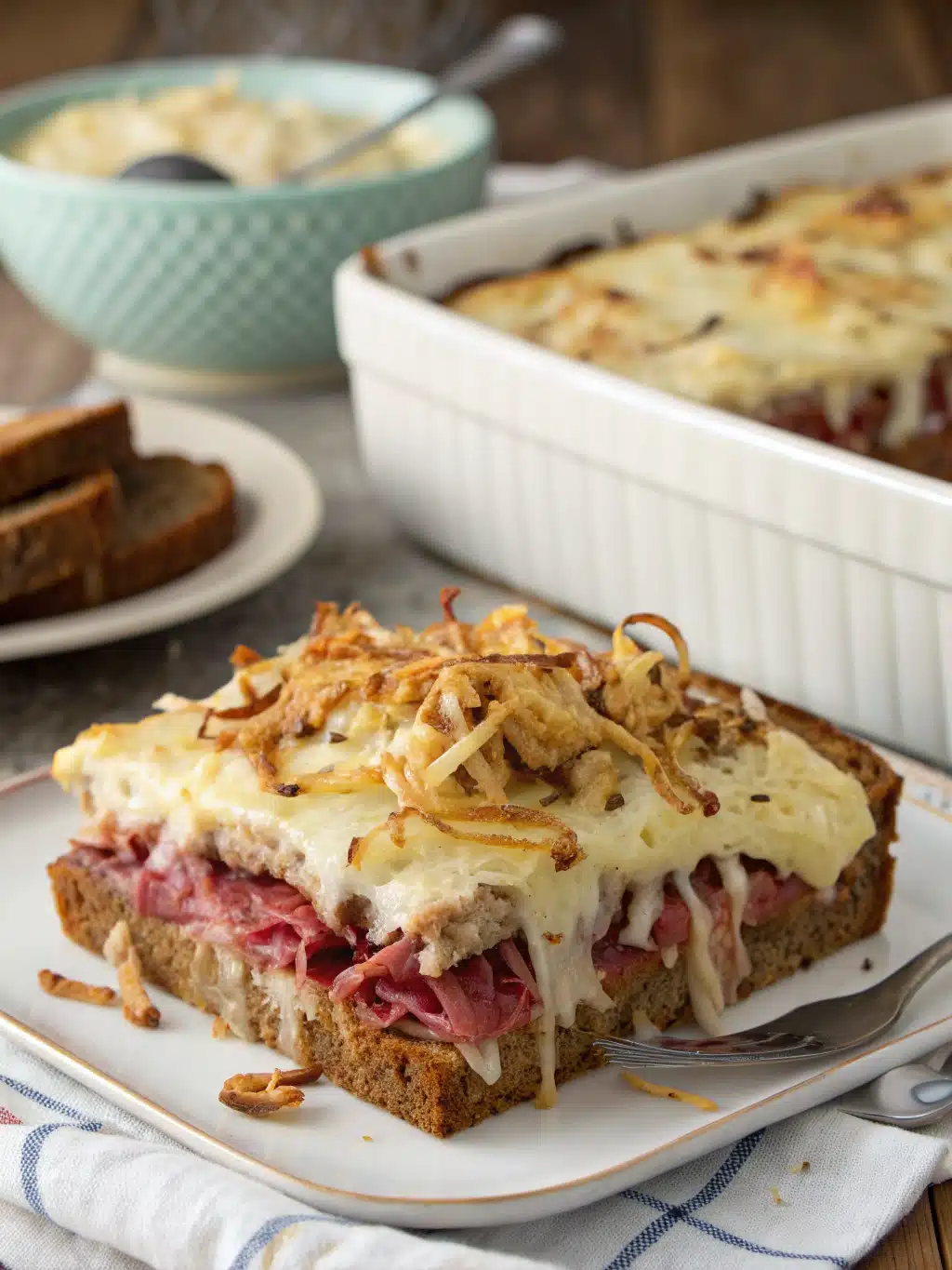 Ultimate Reuben Casserole (Tastes Like The Deli Favorite!)