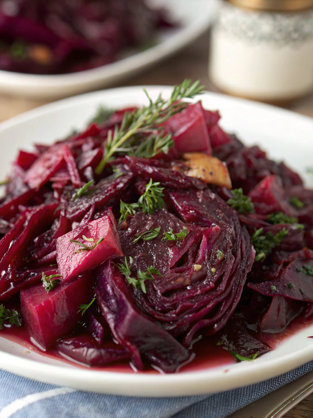 Vibrant Braised Red Cabbage (Perfect Holiday Side Dish!)