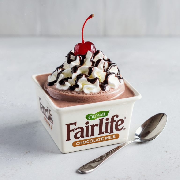 ninja creami fairlife chocolate milk