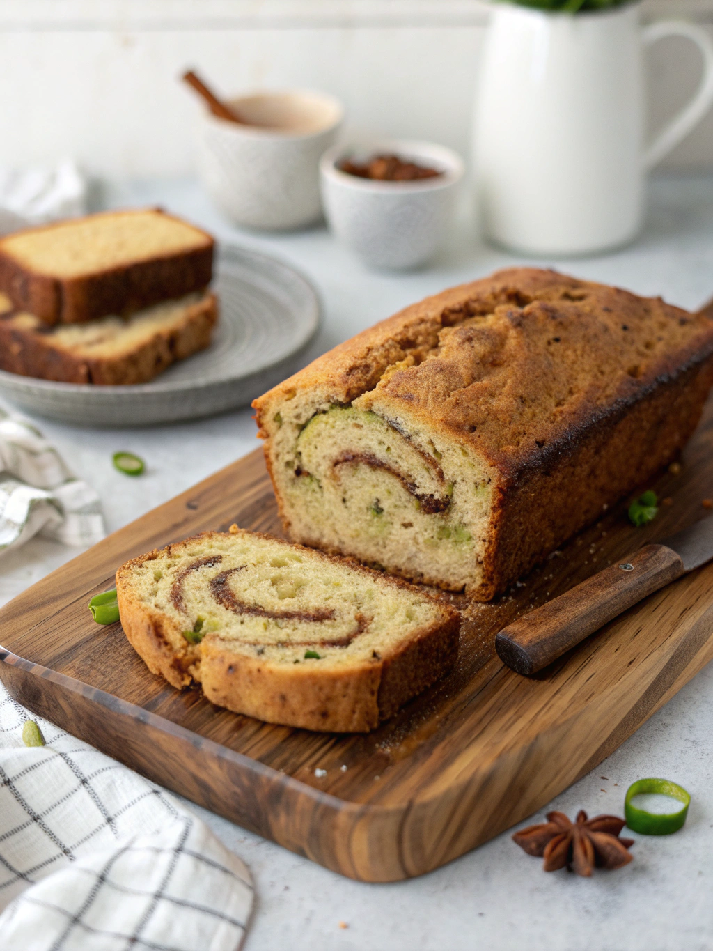 Classic Zucchini Bread with Cinnamon Swirl (Better Than Bakery!)