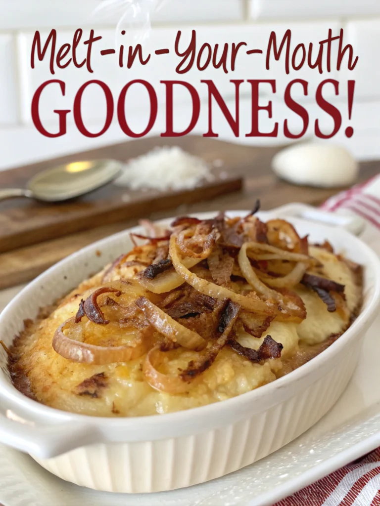 Divine Caramelized Onion Casserole (Melt-In-Your-Mouth Goodness!)