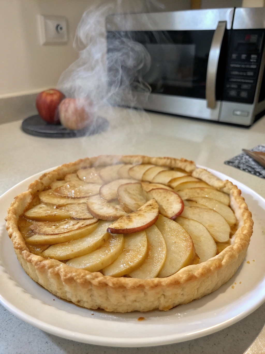 Divine Microwave Apple Pie (Ready in 10 Minutes!)