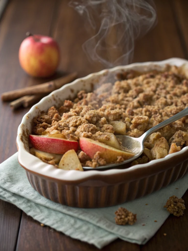 Homemade Cinnamon Apple Crisp (Better Than Grandma's!)