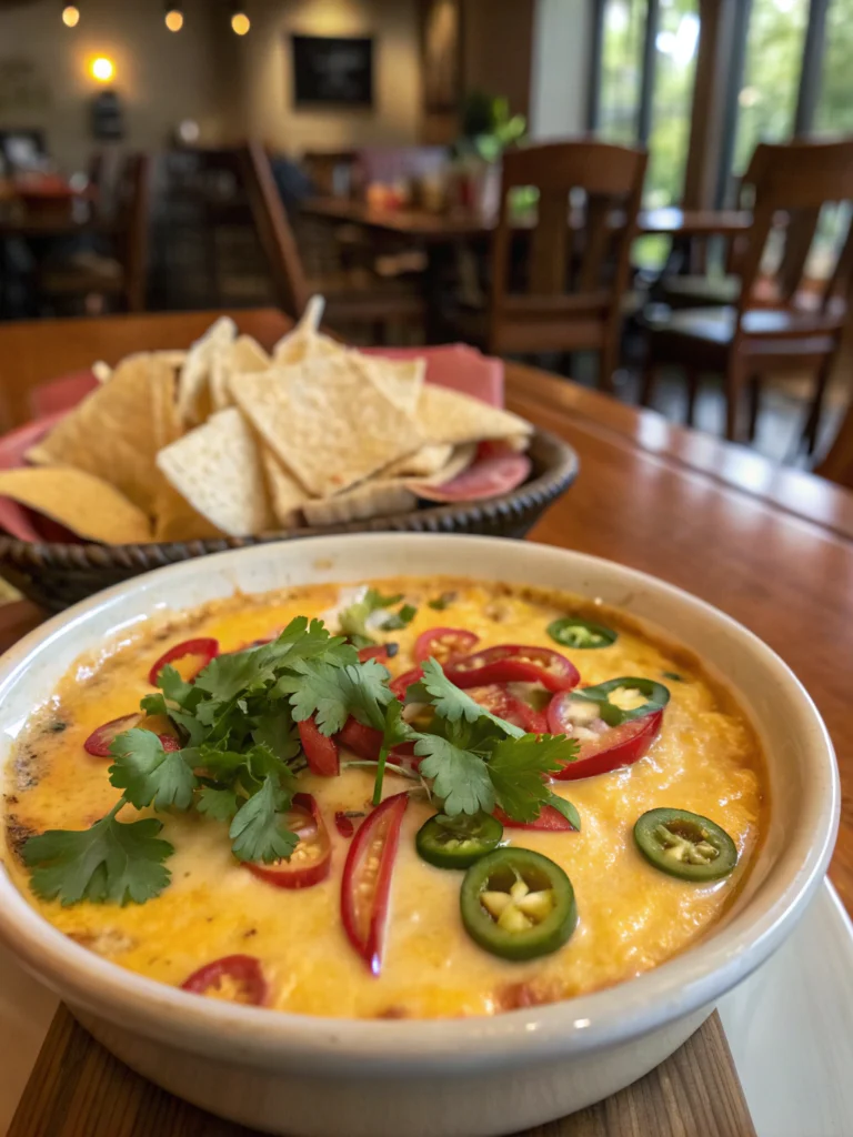 Irresistible Cheese & Chilies Dip (Restaurant-Quality!)