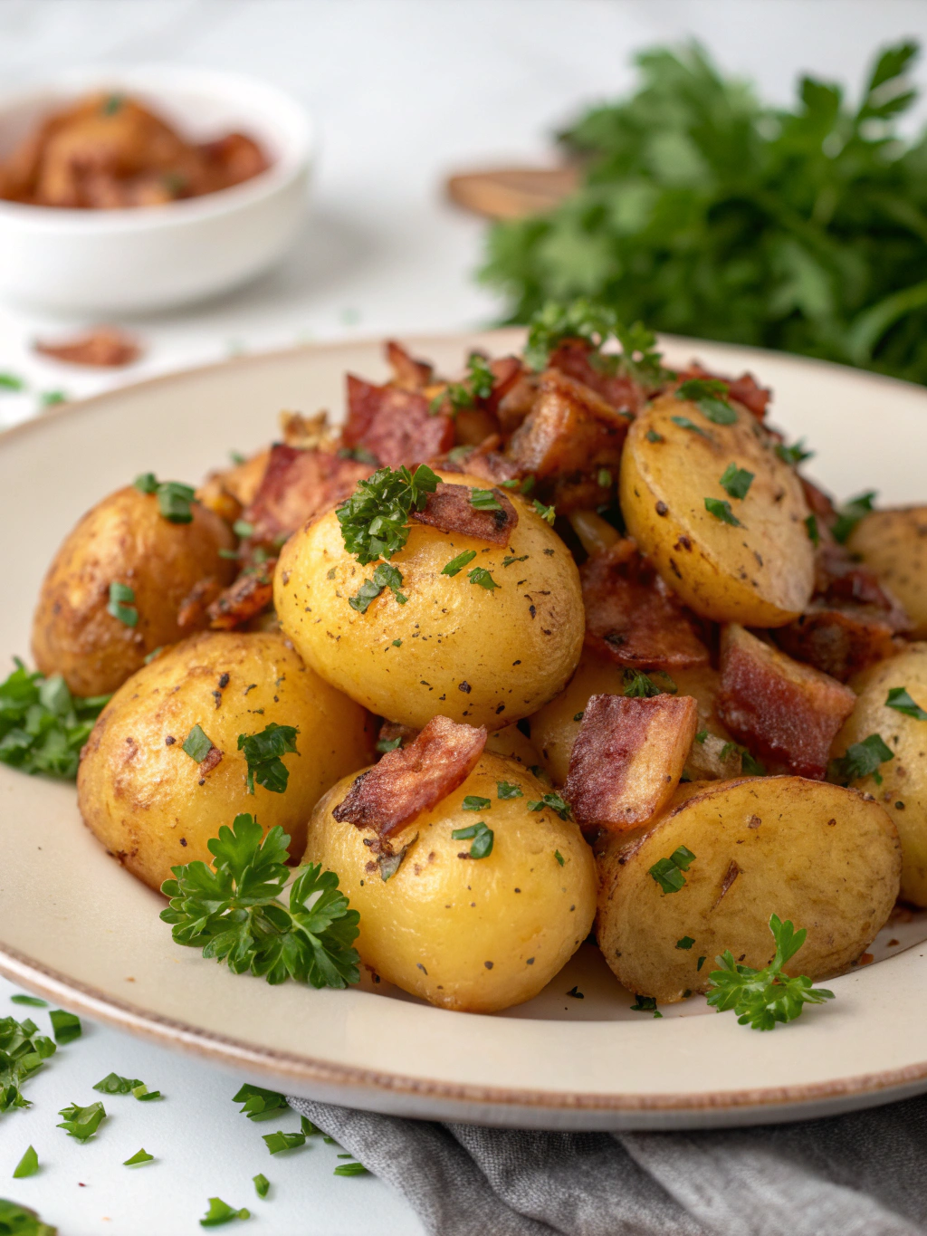 Classic German Potatoes with Bacon (Crispy & Flavorful!)
