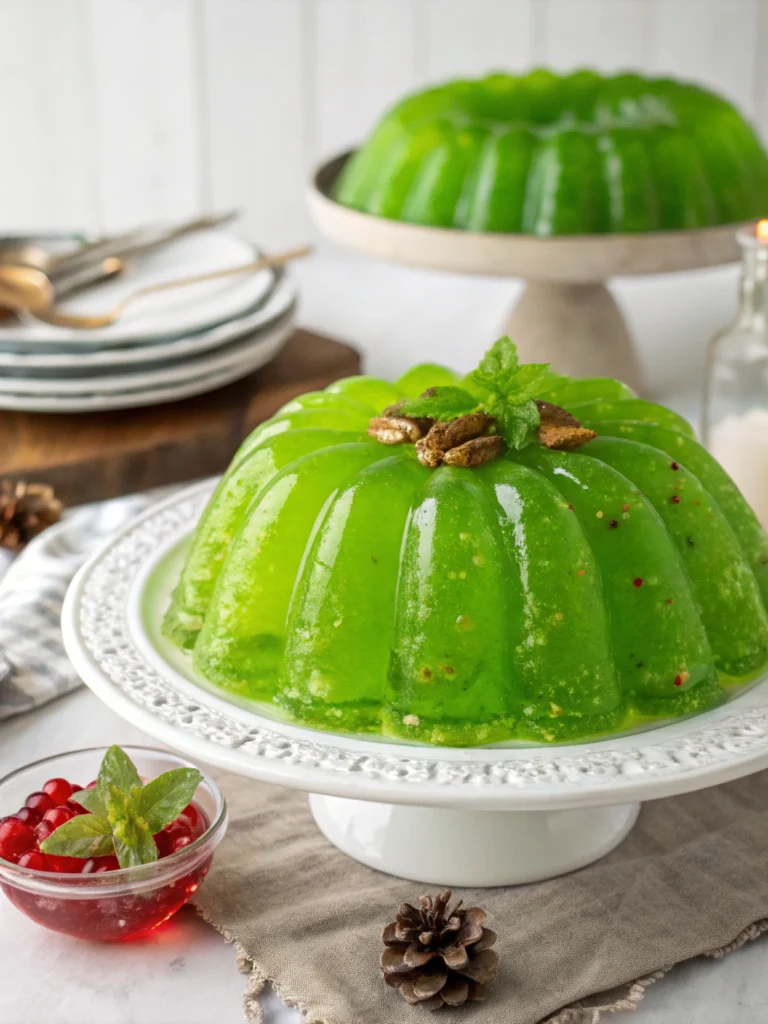 Classic Lime Green Jello Salad (Perfect Holiday Side Dish!)