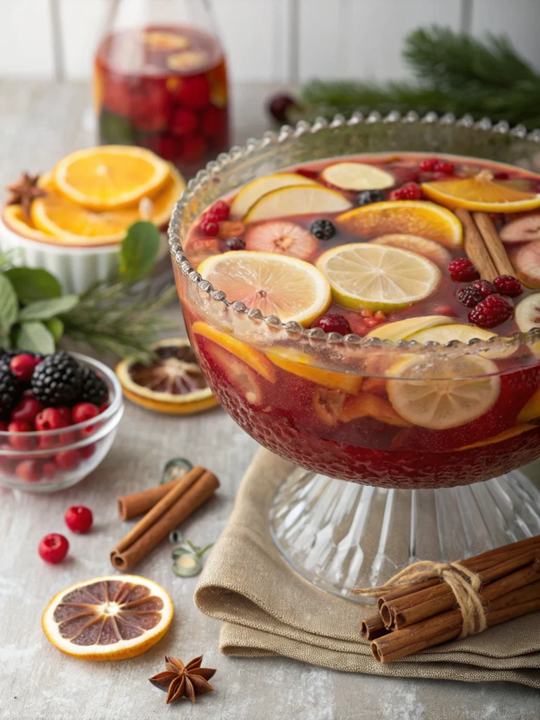 Classic Old Fashion Punch (Perfect for Gatherings!)