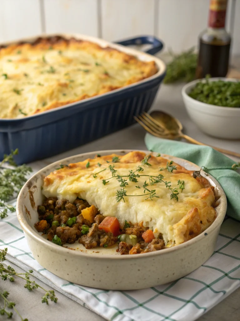 Classic Shepherd's Pie with Homemade Flair (Better Than Takeout!)