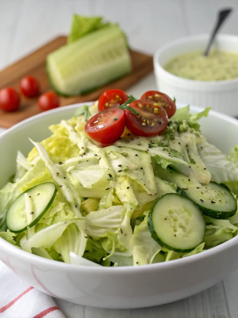 Crisp Garden Cabbage Salad with Homemade Dressing (So Fresh!) ingredients