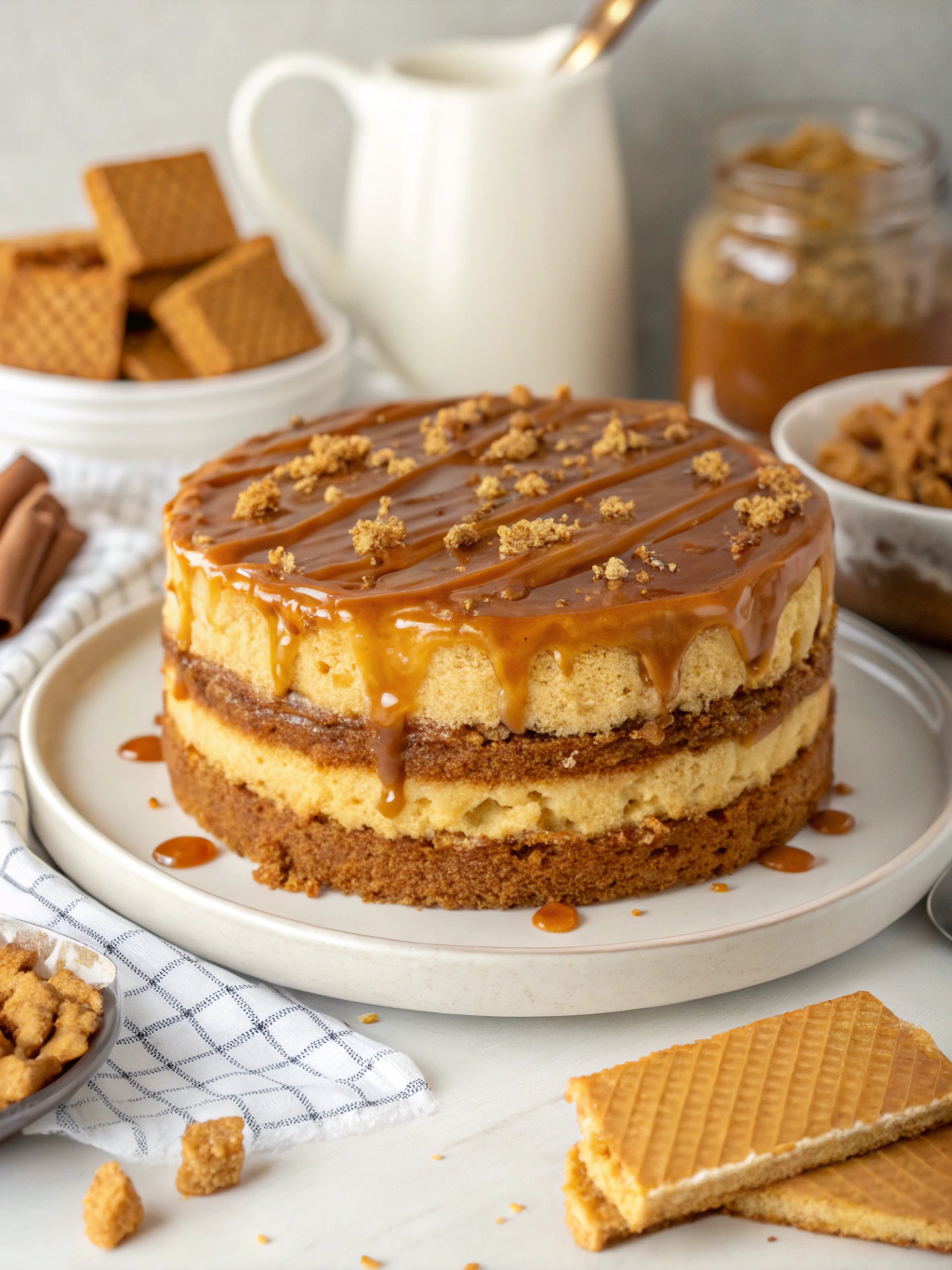 Decadent Butterscotch Torte with Caramel Layers (Show ingredients