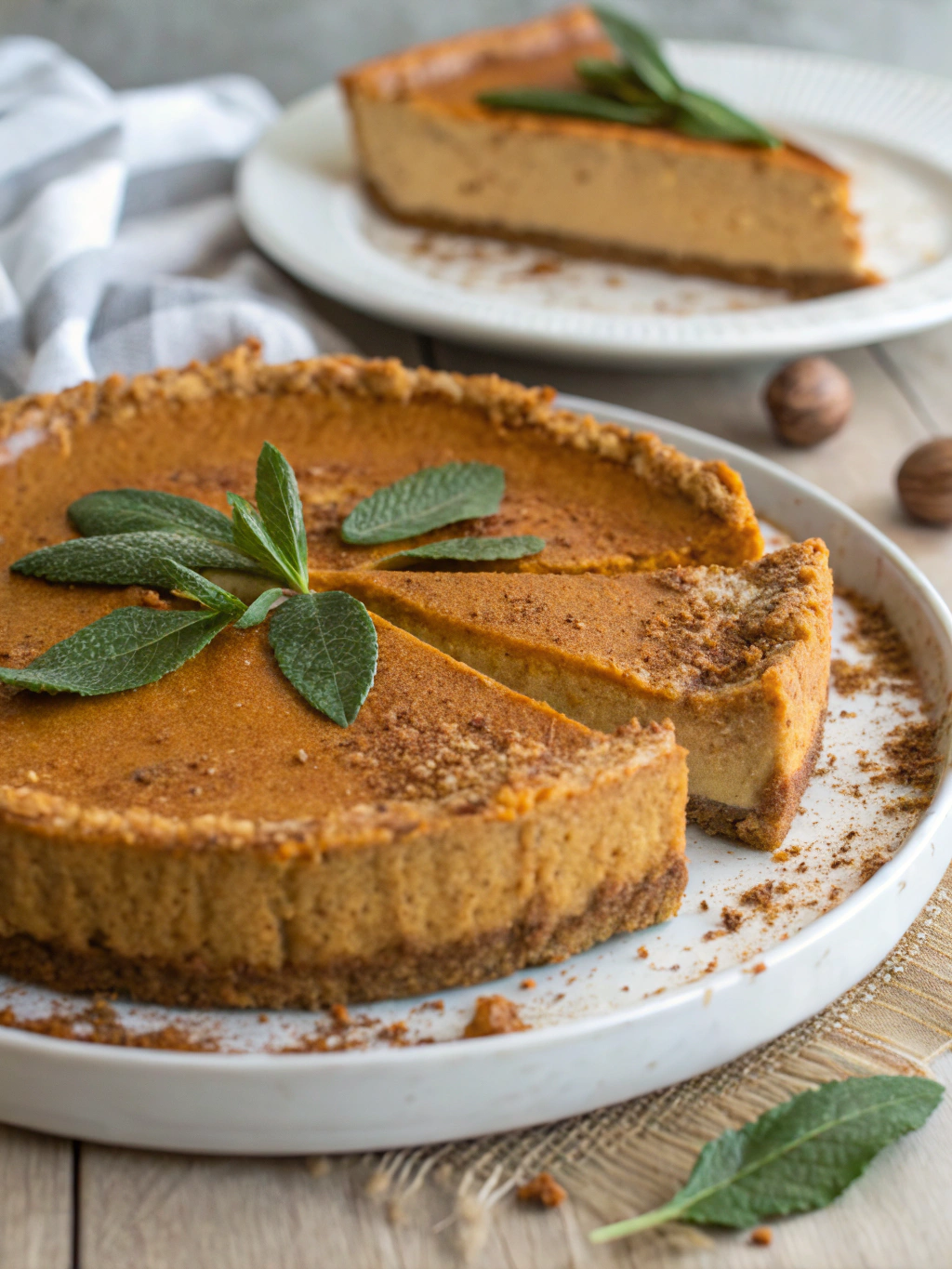 Decadent Crustless Pumpkin Pie (Perfect for Low-Carb Diets!)