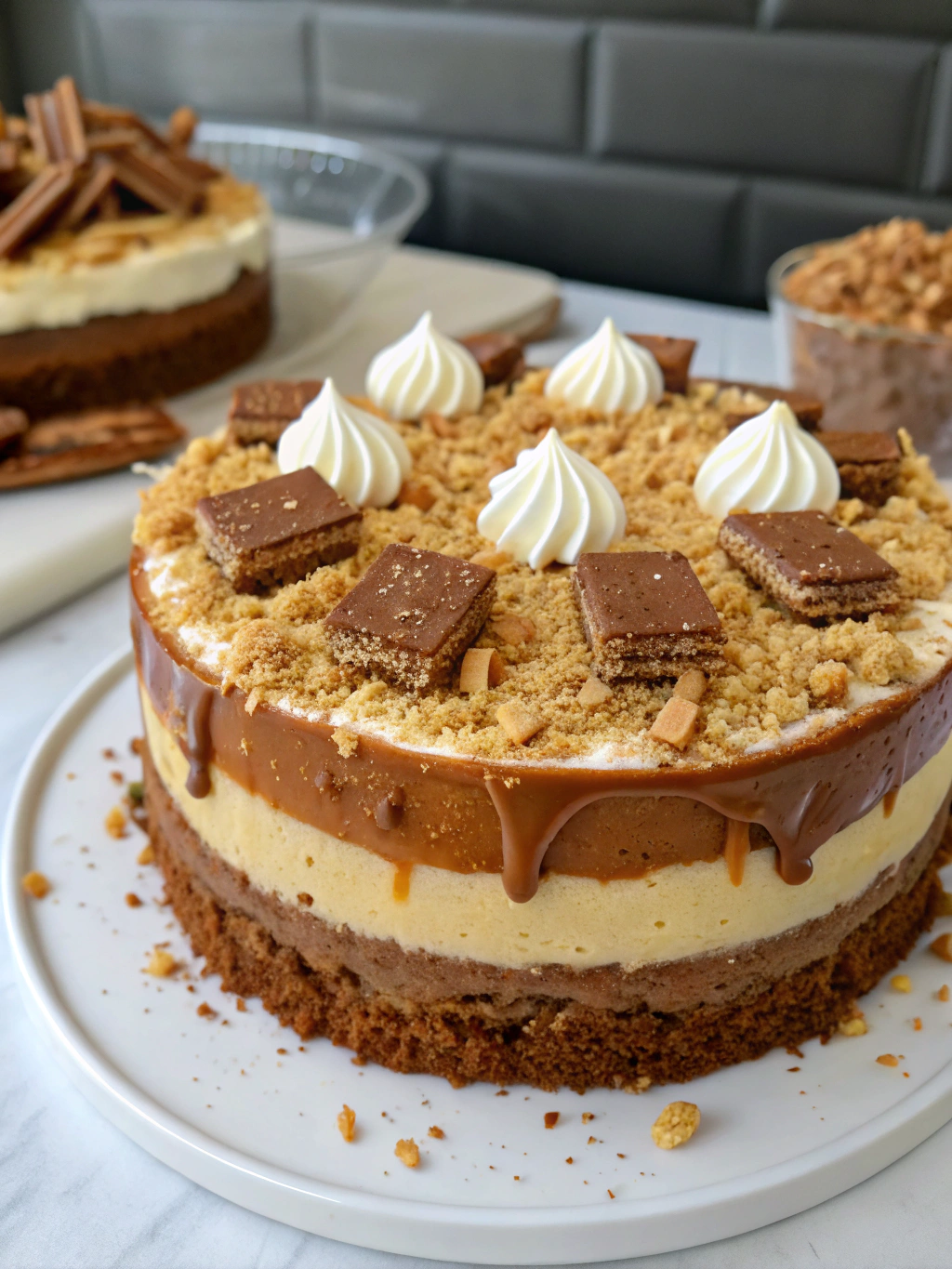 Decadent Millionaire Cake With Caramel Layers (Divine Indulgence!) ingredients