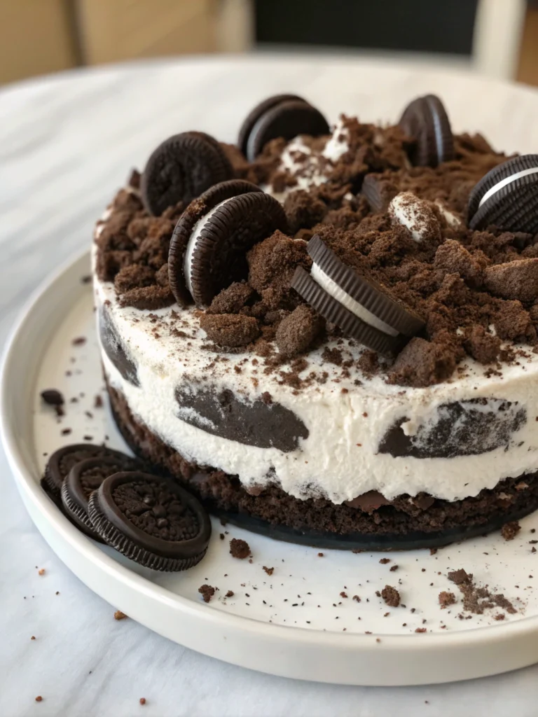 Decadent Oreo Dirt Cake (Perfect No-Bake Dessert!) ingredients
