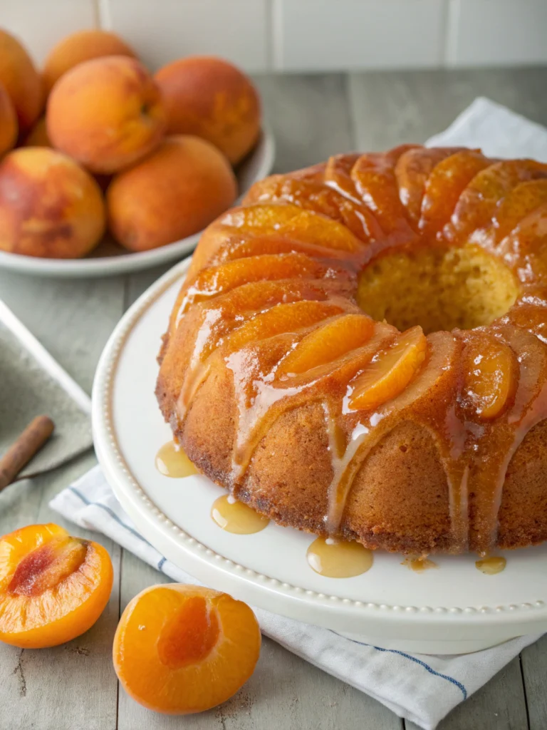 Divine Apricot Nectar Cake with Citrus Glaze (Melt-in-Your-Mouth!)