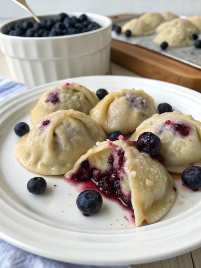Divine Blueberry Dumplings (Bursting with Juicy Flavor!)