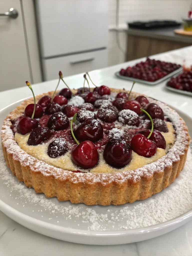 Divine Cherry Torte with Almond Crust (Better Than Bakery!) ingredients