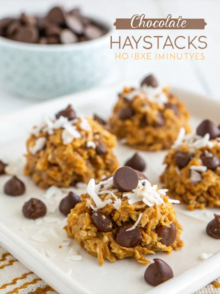 Divine Chocolate Haystacks (No-Bake Treat Ready in 15 Min!)