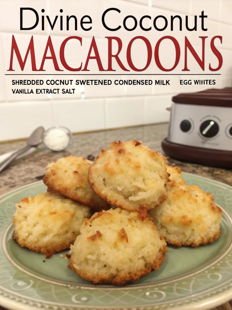 Divine Coconut Macaroons (Ready in 20 Min!) ingredients
