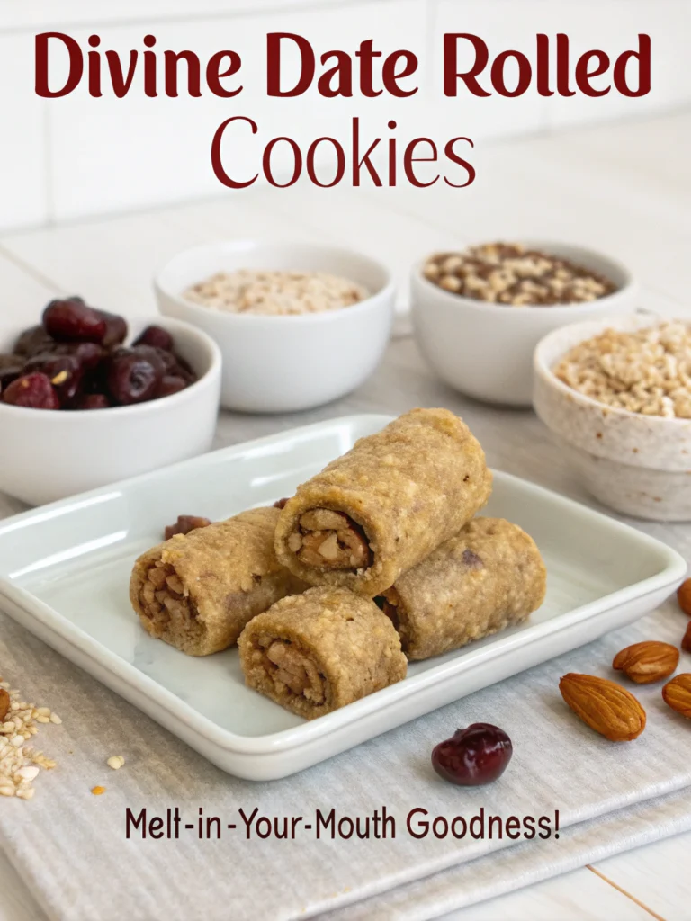 Divine Date Rolled Cookies (Melt-in-Your-Mouth Goodness!) ingredients