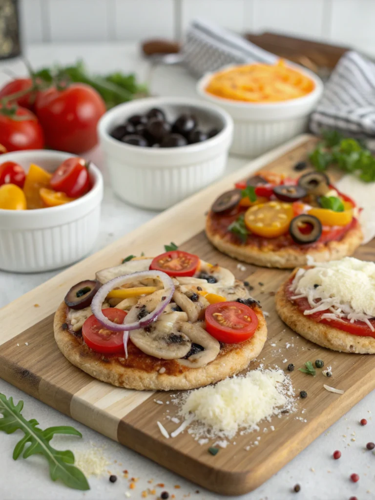 Divine Fat-Free Pizza Treats (Perfect For Guilt-Free Snacking!) ingredients