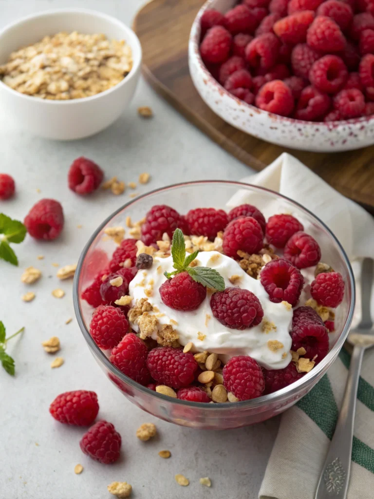 Divine Frozen Raspberry Salad (Perfect Make-Ahead Dessert!)