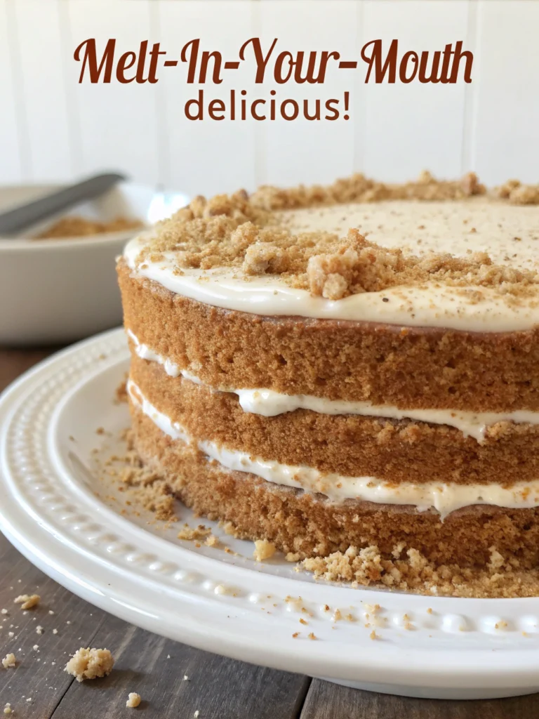 Divine Graham Cracker Cake (Melt-In-Your-Mouth Delicious!)