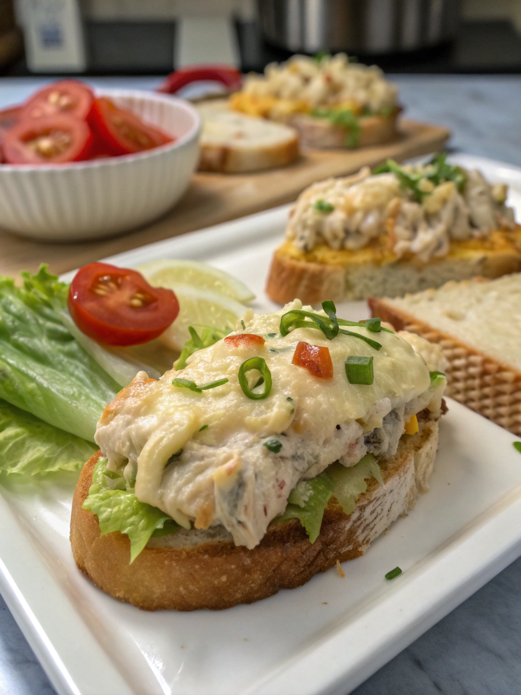Divine Hot Tuna Melt Appetizer (Perfect Party Starter!) ingredients
