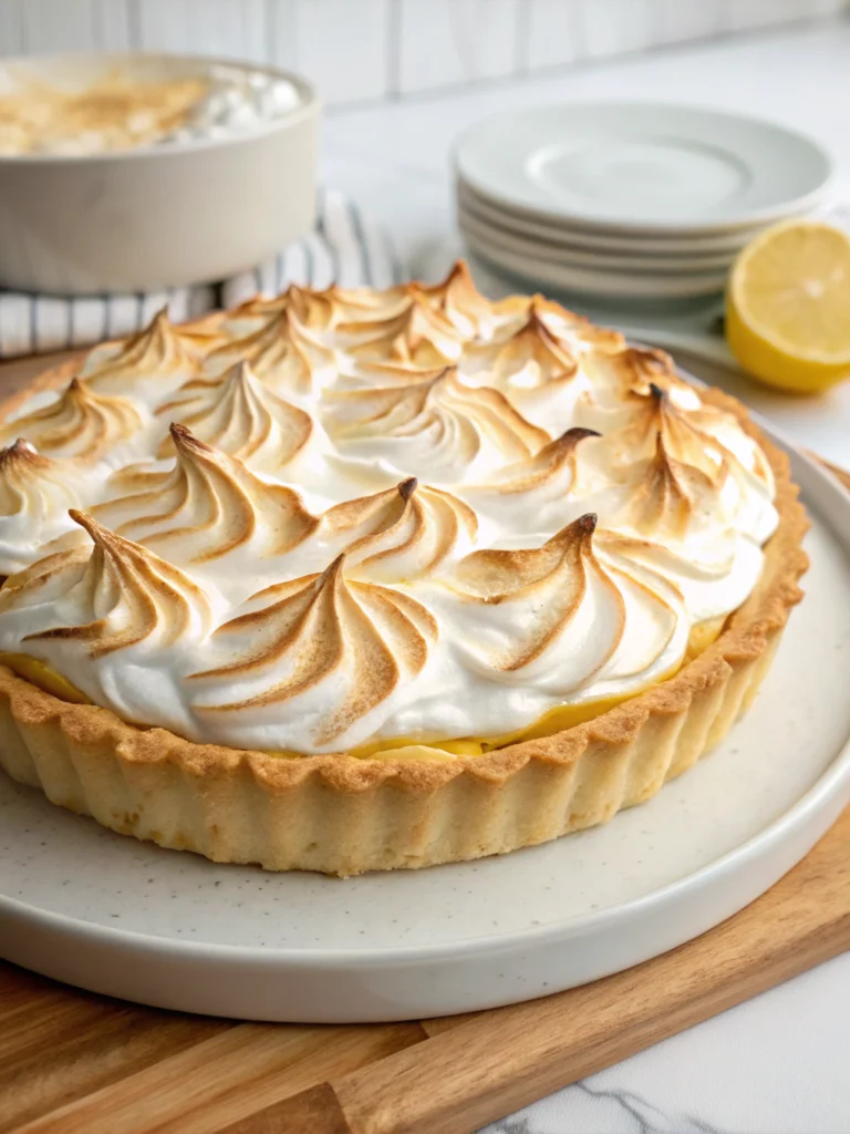Divine Lemon Meringue Pie with Billowy Peaks (Better Than Bakery!)