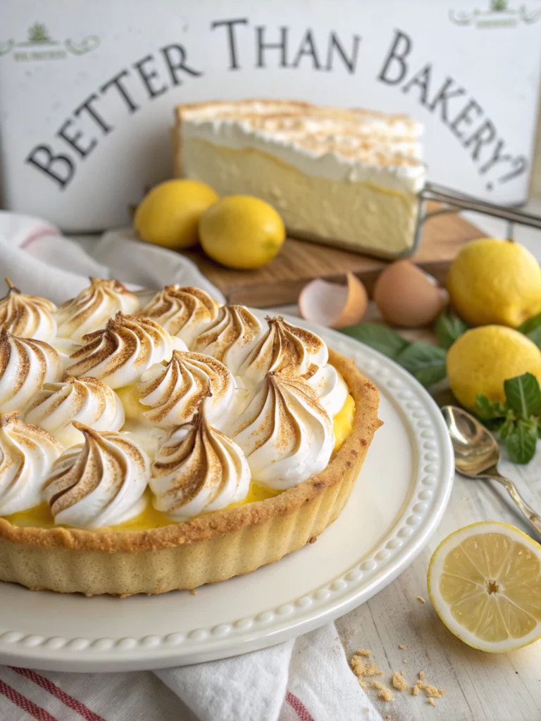 Divine Lemon Meringue Pie with Billowy Peaks (Better Than Bakery!) ingredients