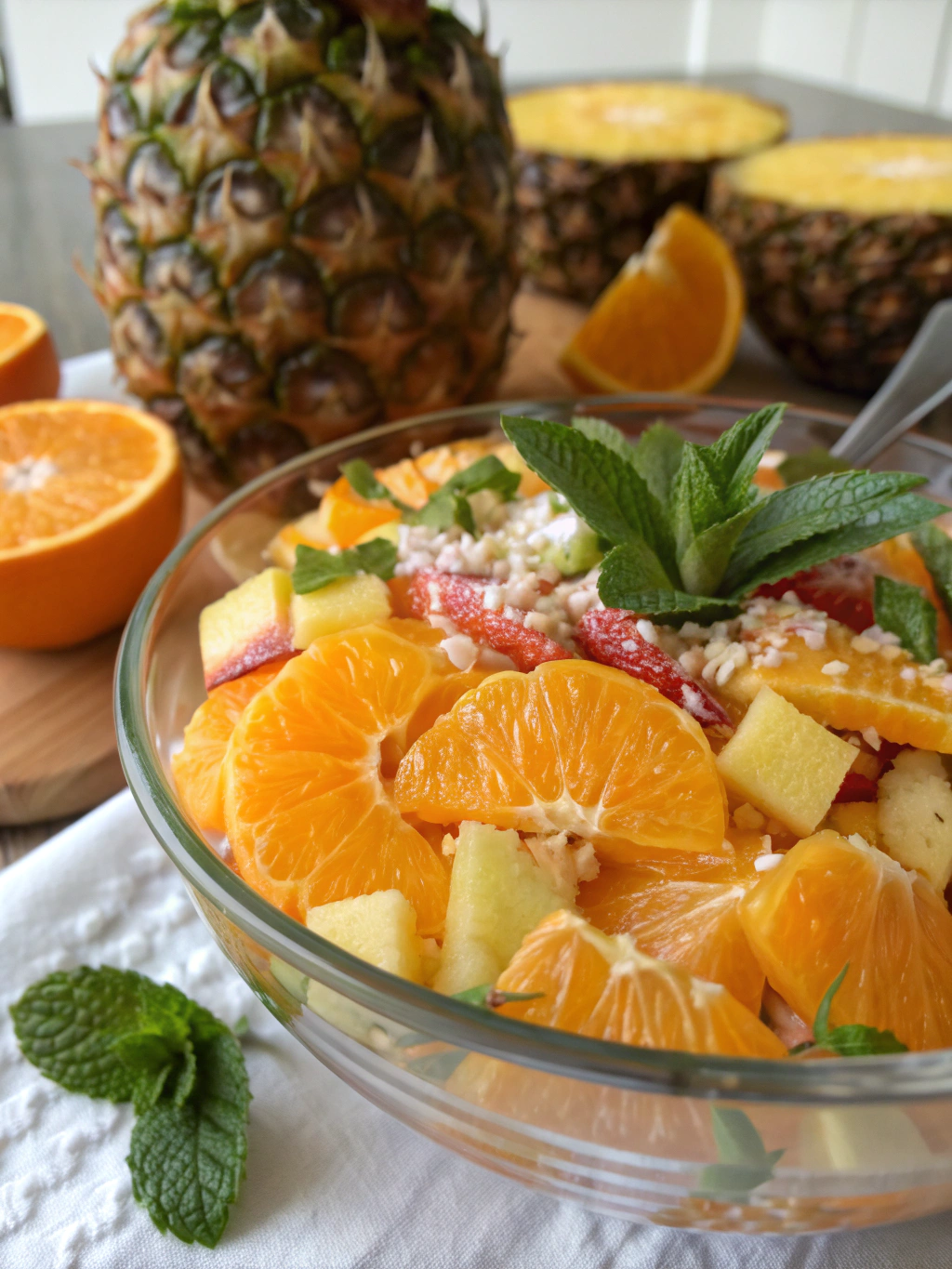 Divine Orange-Pineapple Salad (Perfect Summer Refreshment!)
