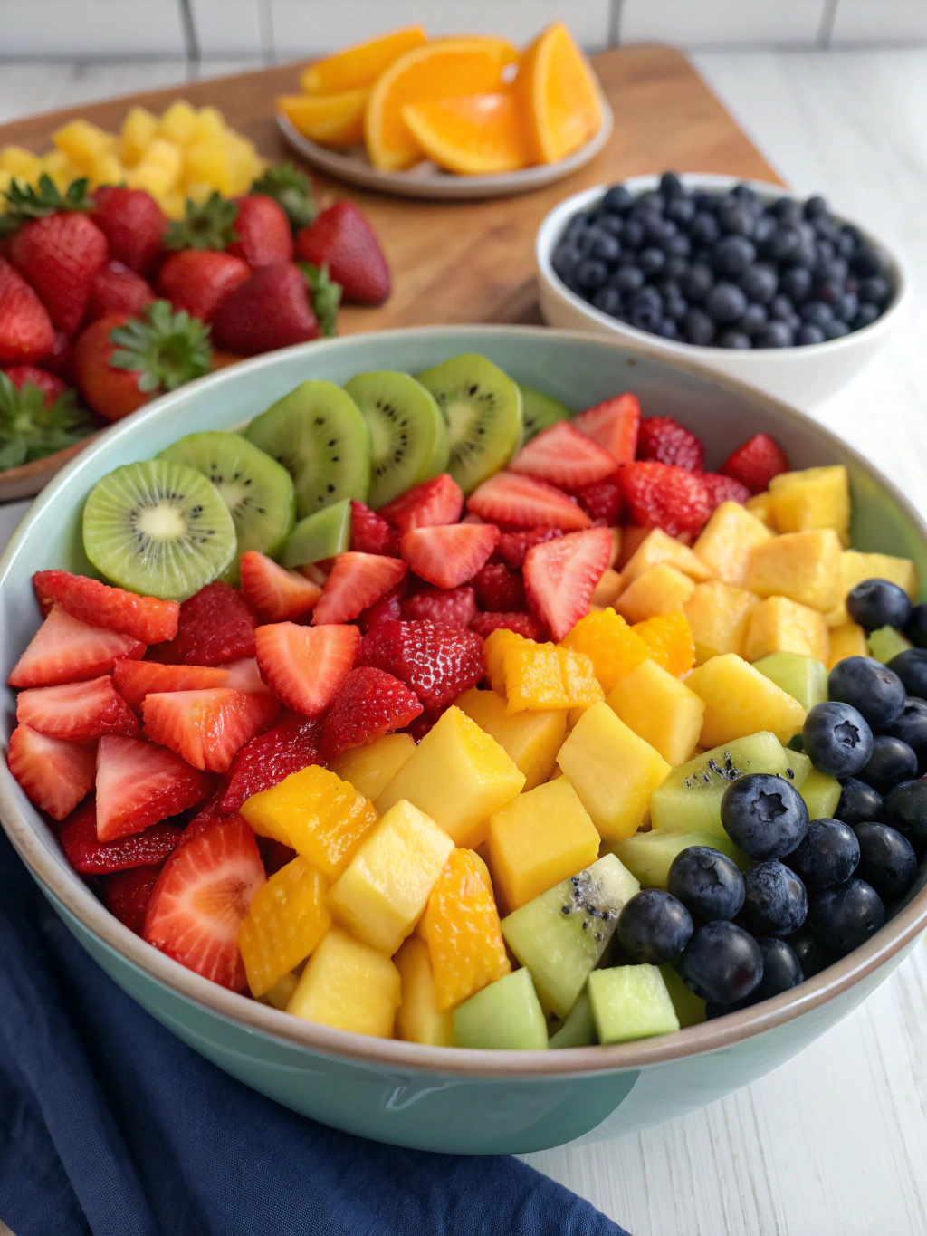 Divine Rainbow Fruit Salad (Perfect For Summer Gatherings!)