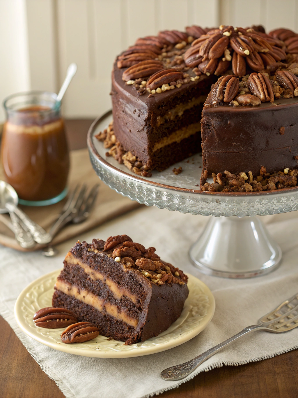 Divine Texas Prize Cake (Rich Chocolate-Pecan Decadence!)