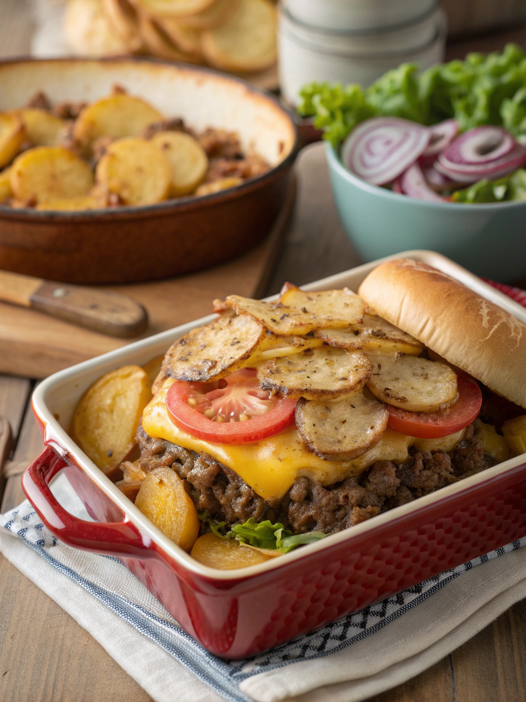Hearty Hamburger & Potato Hotdish (Family-Favorite Comfort Food!)