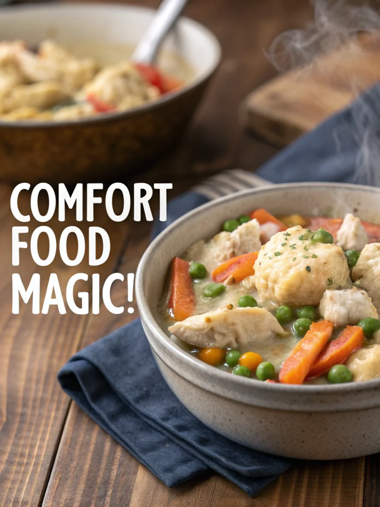 Homemade Chicken 'N Dumplings Supreme (Comfort Food Magic!) ingredients