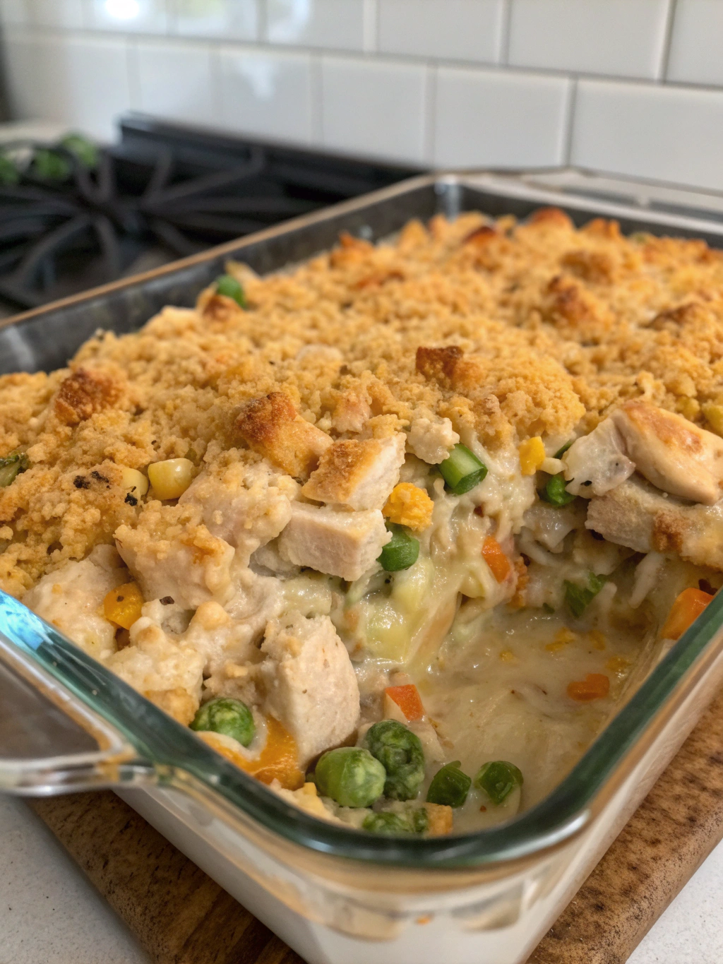 Homemade Chicken & Turkey Casserole Supreme (Family Favorite!)