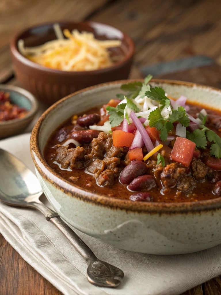 Homemade Chili Con Carne Supreme (Better Than Restaurant-Quality!)