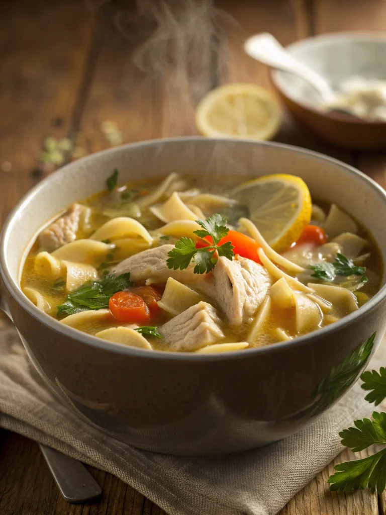 Homemade Hearty Chicken Noodle Soup (Better Than Grandma's!)
