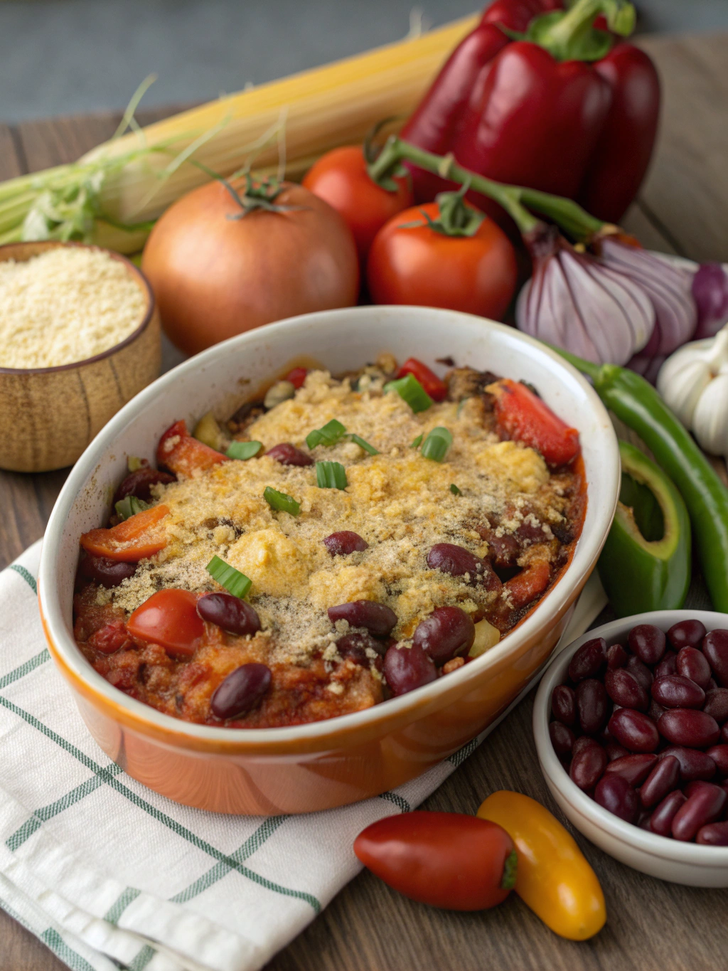 Homemade Kidney Bean Casserole Supreme (Better Than Store-Bought!) ingredients