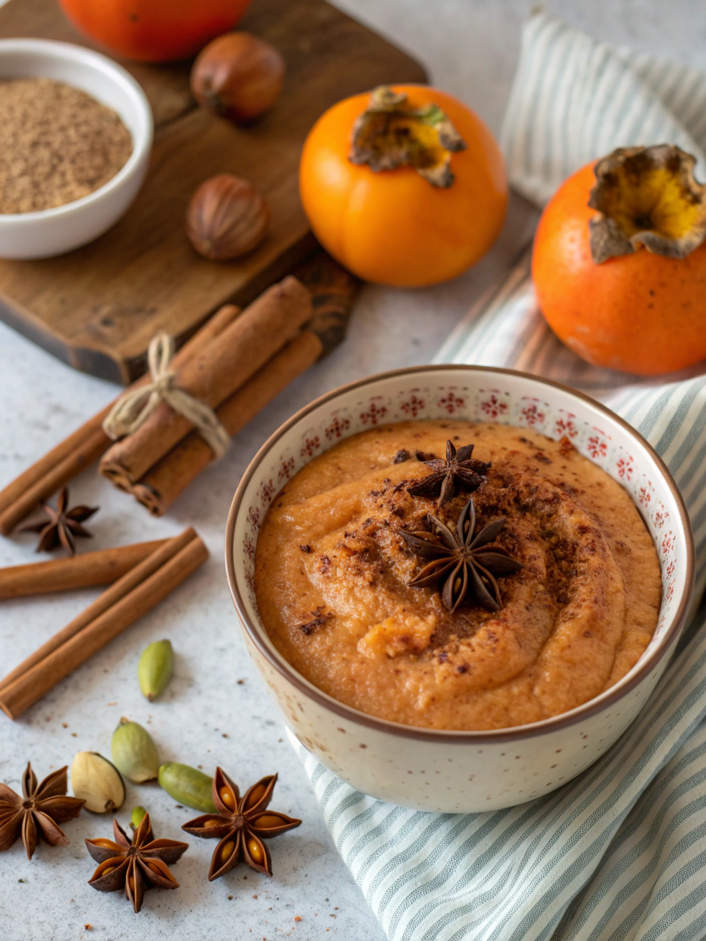 Persimmon Pudding Ingredients